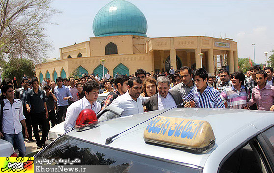 نشست جنجالی کواکبیان با دانشجویان اهواز