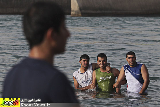 در آغوش خنك رودخانه دز