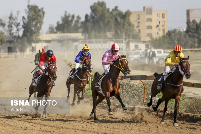 هفته اول مسابقات کورس اسبدوانی کشور در اهواز