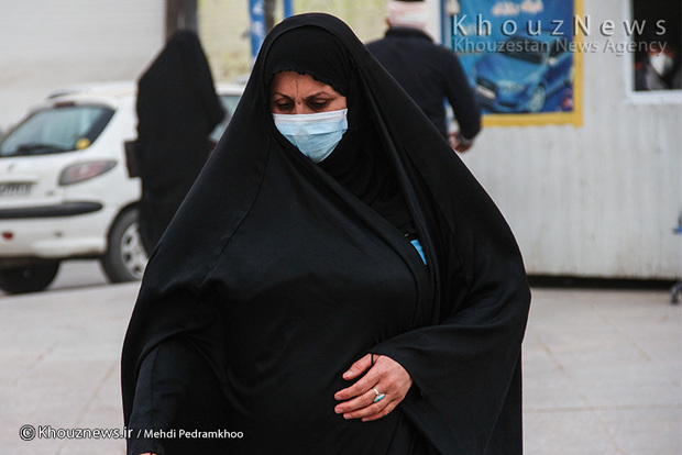 تصاویر/ اورژانس بیمارستان امام اهواز در یک روز خاکی / 1