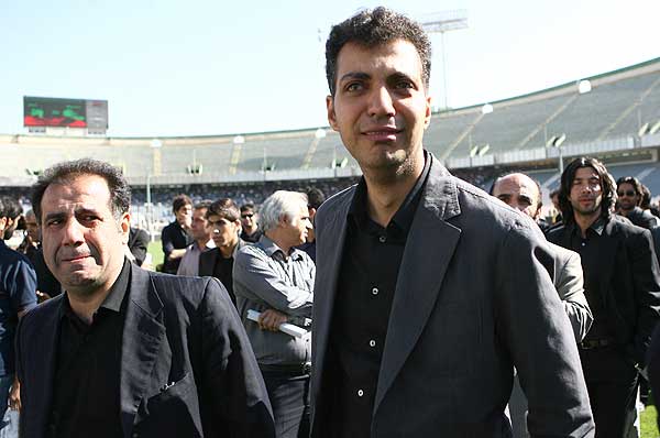 عکس: گریه فردوسی پور برای حجازی - خوزنیوز - khouznews.ir