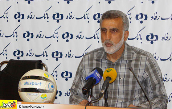 حسین فرکی ، سرمربی تیم فوتبال فولاد خوزستان  /  khouznews.ir