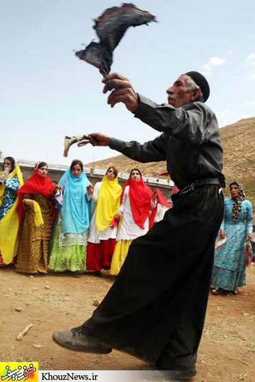 عروسی بختیاری در  پرجف بیرگان / khouznews.ir