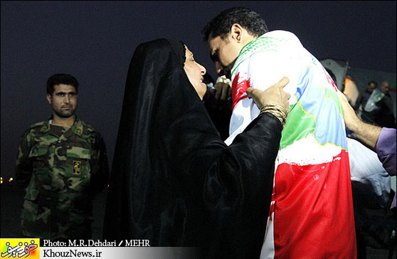 استقبال مردم اهواز از جواد حردانی / khouznews.ir