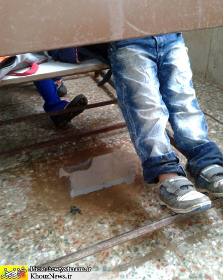 وضعیت تأسفبار مدارس روستاهای هویزه