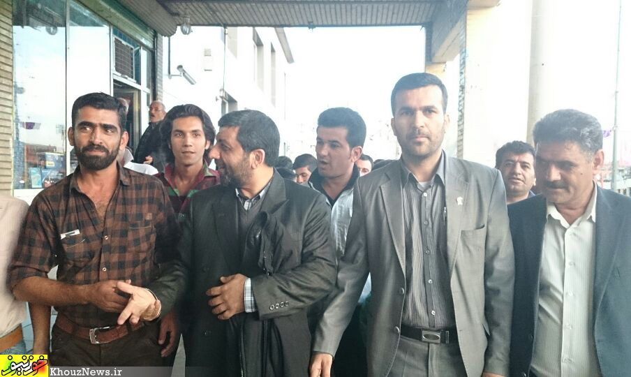 حضور غیر منتظره ضرغامی در مسجدسلیمان