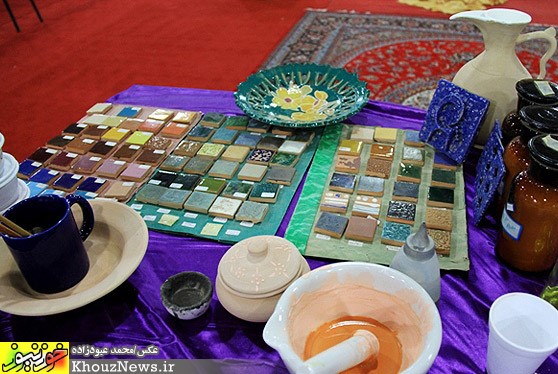 آثار&nbsp; هنرمندان صنایع دستی خوزستان