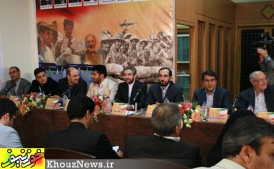 نمایندگان نامزدها و پشت صحنه مراسم قرعه کشی صدا و سیما