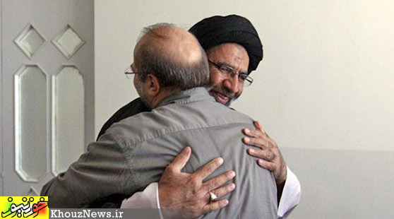 دیدار محمد باقر قالیباف با امام جمعه خرمشهر