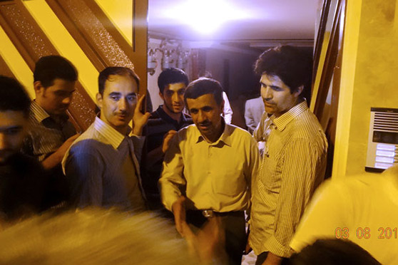 بازگشت احمدی نژاد به نارمک