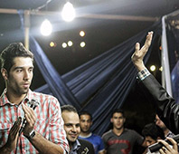 تصاویر/ تجلیل از محمد موسوی در دزفول