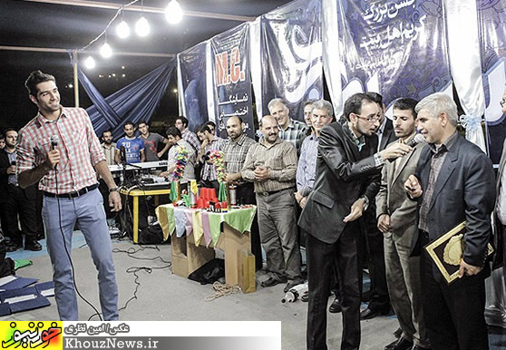 تجلیل از محمد موسوی در دزفول