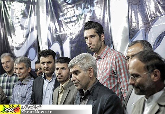 تجلیل از محمد موسوی در دزفول