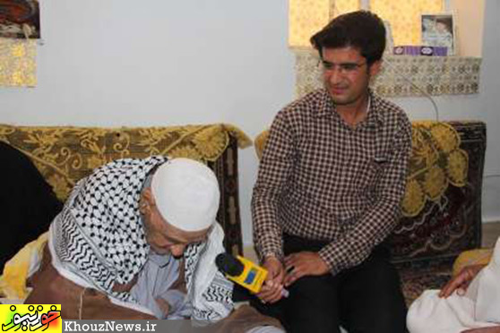 مسن ترين ايراني در يكي از روستاهاي شوش زندگی مي كند