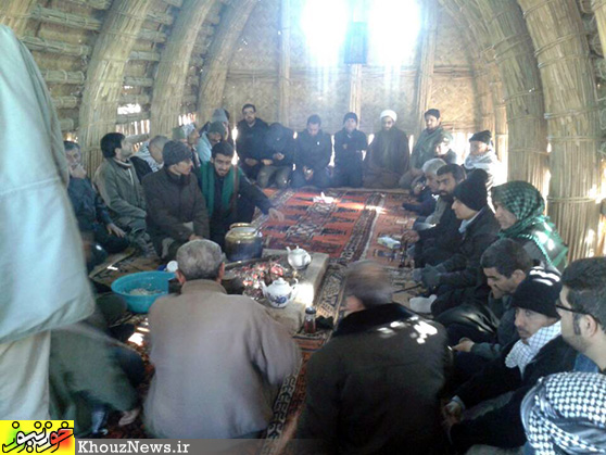 پذیرایی از زوار کربلا در مضیف میسان