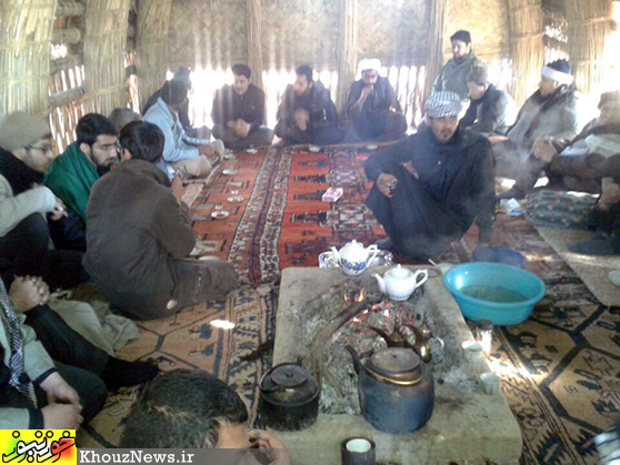 پذیرایی از زوار کربلا در مضیف میسان