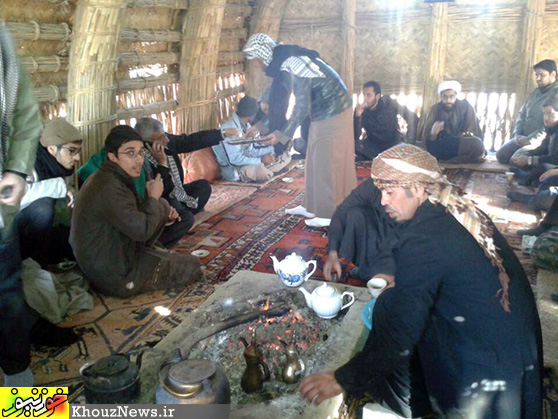 پذیرایی از زوار کربلا در مضیف میسان