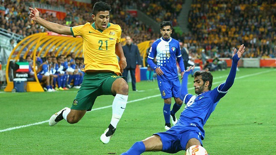 برترين بازيکن ديدار استراليا و کويت  / عکس