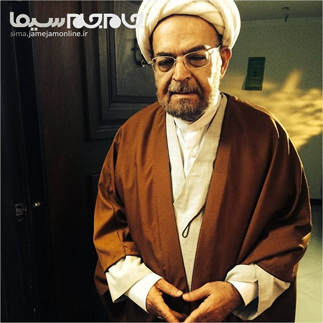 عکس/ حمید لولایی در نقش روحانی