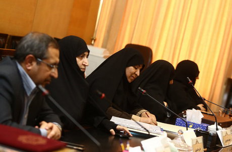 الهام چرخنده در مجلس / تصاویر