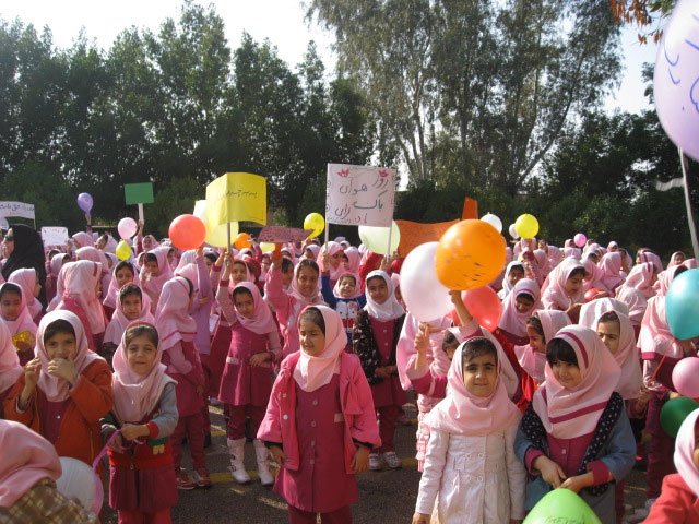 برگزاری زنگ هواي پاك در شهرستان امیدیه