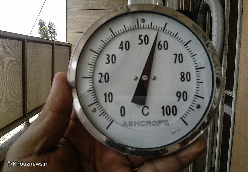 تصاویر/ کاربران/ دمای هوای اهواز در خرداد ماه