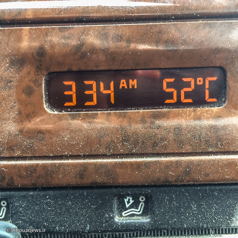 تصاویر/ کاربران/ دمای هوای اهواز در خرداد ماه