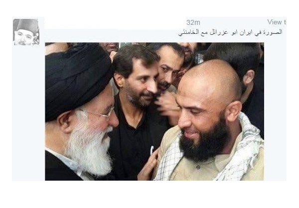 دروغ داعش درباره دیدار ابوعزرائیل با رهبر انقلاب+عکس