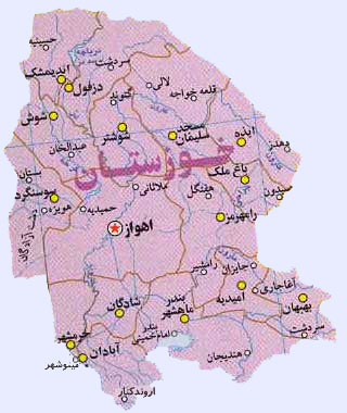 کدام شهرهای خوزستان، زیر نظر دانشگاه علوم پزشکی جندی شاپور اهواز نیستند؟