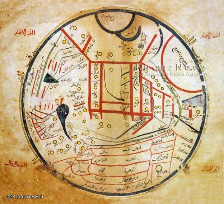 نقشه جهان در 900 سال پیش/ تصویر