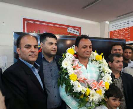 استقبال از قهرمان طلایی پارالمپیک در دزفول