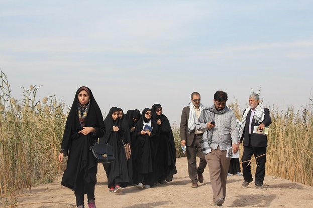 دور دوم اردوی راهیان نور جهت کارآموزان دوره تکمیلی روایتگری دفاع مقدس، دانشگاه علوم پزشکی اهواز برگزار شد