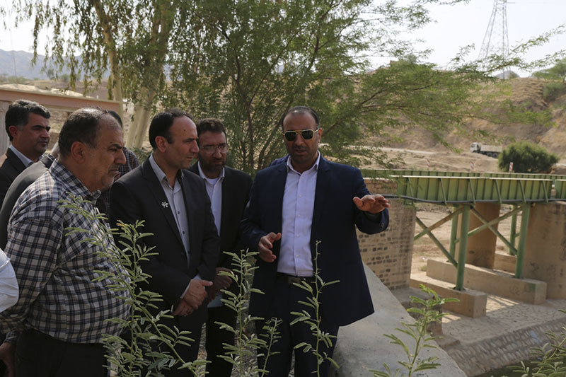 بازدید فرماندار مسجدسلیمان از موزه نفت تمبی