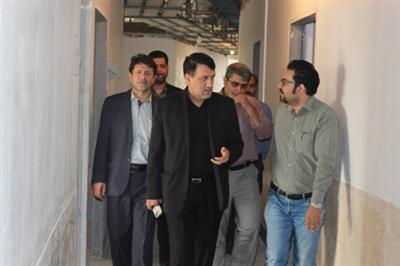 بازدید همایون یوسفی از چند پروژه بیمارستانی در اهواز