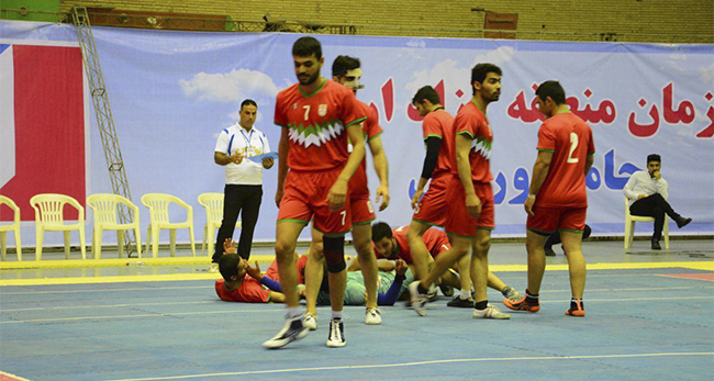 پایان مسابقات بین‌المللی کبدی خرمشهر/تیم ملی ایران قهرمان شد