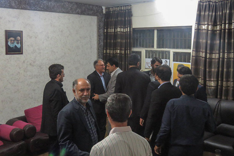 اعلام حمایت جمعی از نخبگان و بازدید همایون یوسفی نماینده اهواز از ستاد انتخاباتی مازیار جهانبخشی بابادی