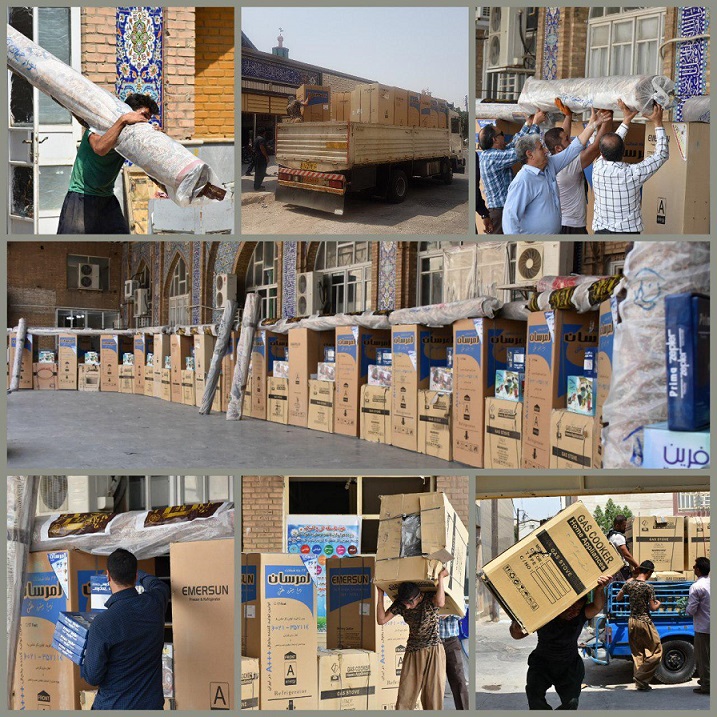 خیران خوزستانی 36 نوعروس را به خانه بخت فرستادند