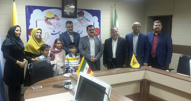 کودک خوزستانی تمبر طلای مسابقه‌ی بین‌المللی نامه‌نگاری را کسب کرد