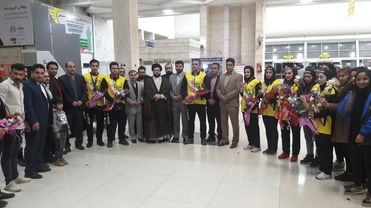 قهرمانی تیم خوزستان در رقابت های بین المللی او اسپرت هندوستان