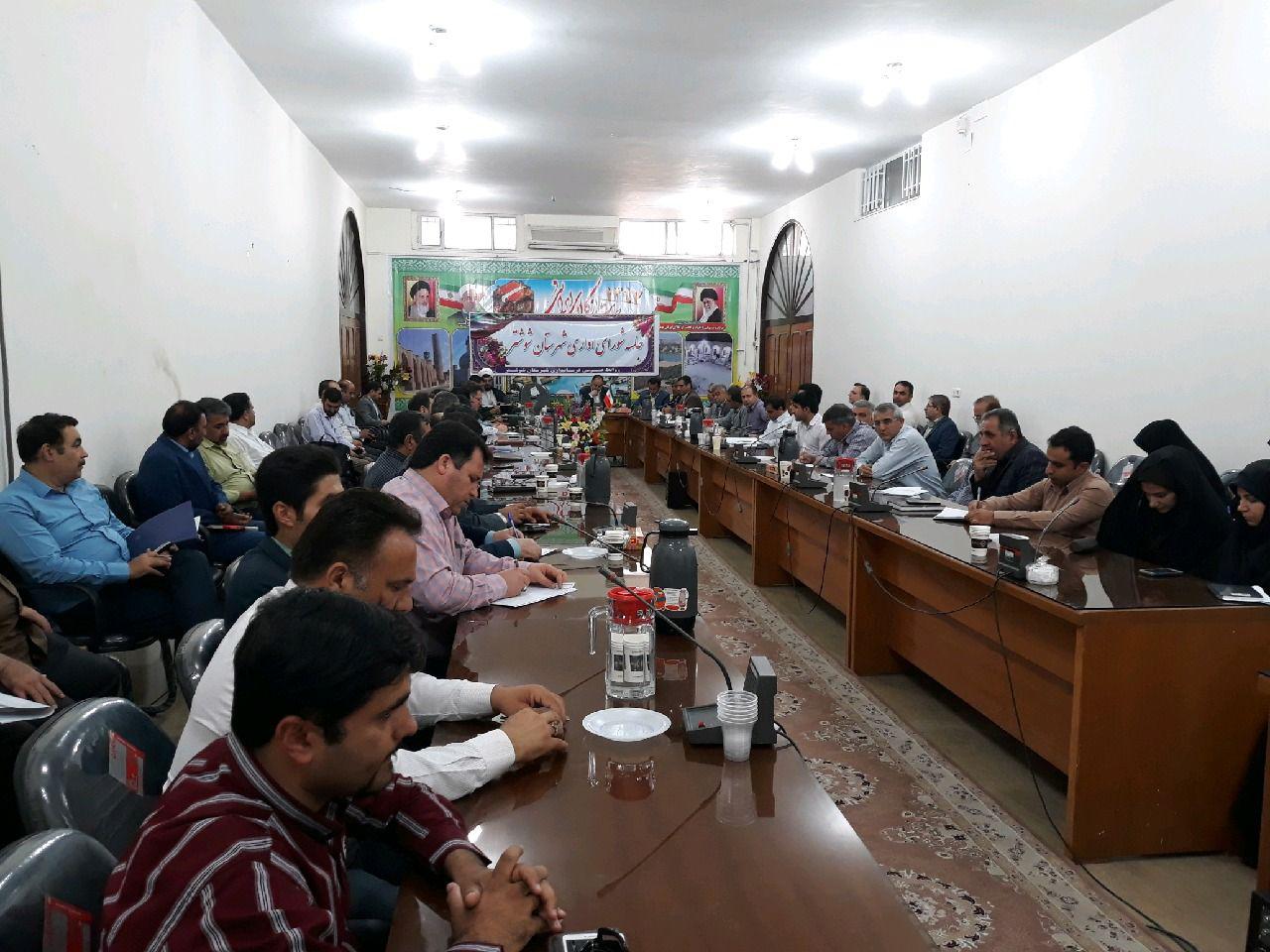 نشست شورای اداری شهرستان شوشتر برگزار شد