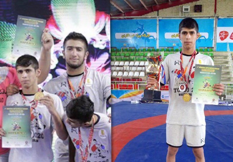 طلای بین‌المللی کشتی فرنگی بر گردن کشتی‌گیر خوزستانی
