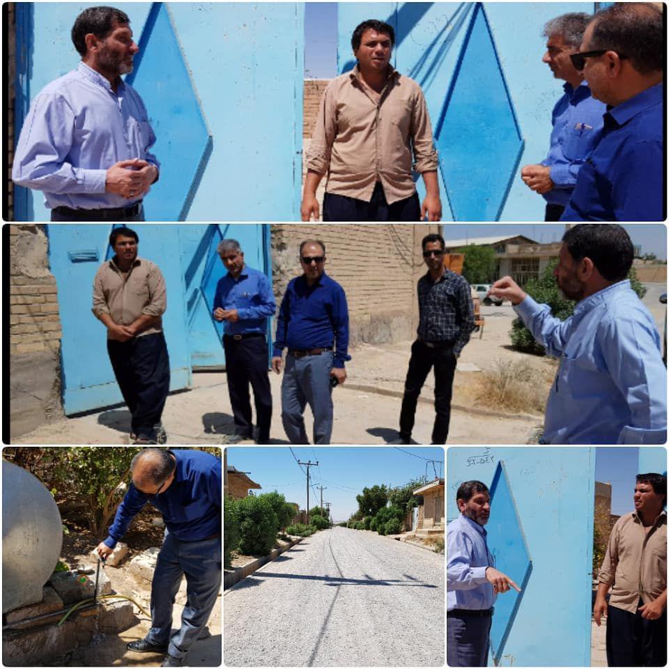 پایان عملیات تعویض ۴ کیلومتر شبکه فرسوده آب شرب در جنت مکان گتوند