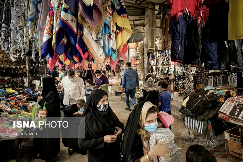 بازار «دزفول» در وضعیت قرمز کرونا