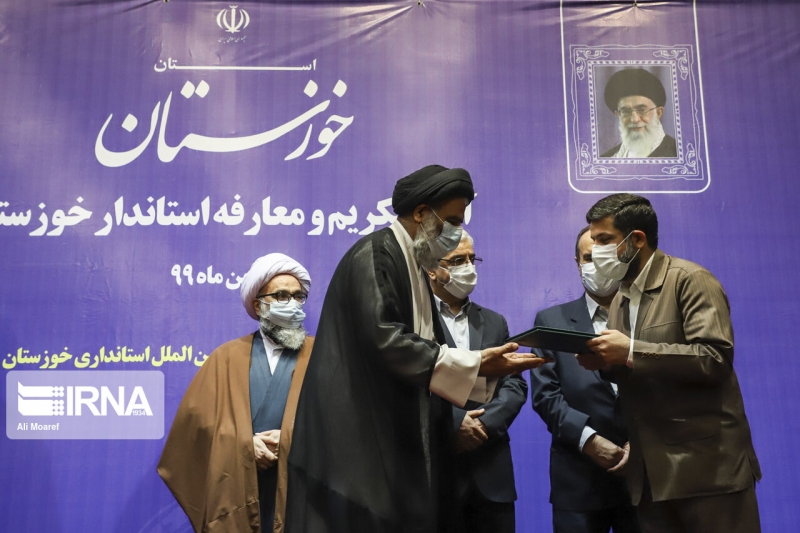 مراسم تکریم و معارفه استاندار خوزستان