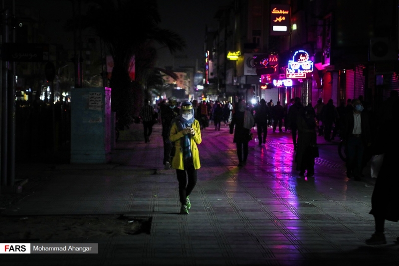 جولان کرونا در تاریکی شهر