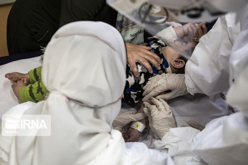 افزایش کودکان مبتلا به کرونا در بیمارستان ابوذر اهواز