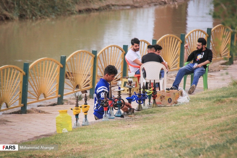 زندگی در سایه کرونای انگلیسی در اهواز