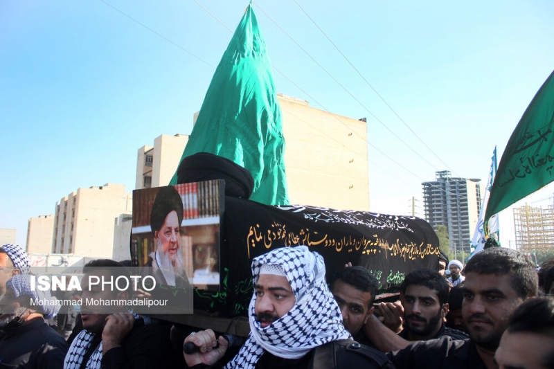 گزارش تصویری/ تشییع و خاکسپاری آیت الله سید خضر موسوی در اهواز