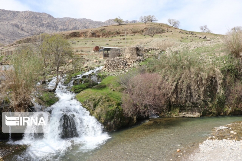 تصاویر/ آبشارهای بی نظیر آرپناه در شمال خوزستان