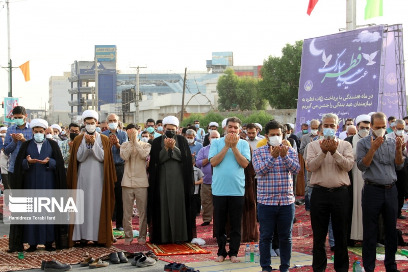 اقامه نماز عید سعید فطر در اهواز